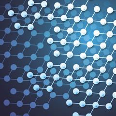 Poster - Abstract Background - Network Design for Your Business