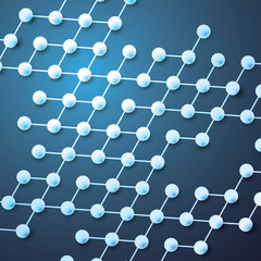 Poster - Abstract Background - Network Design for Your Business