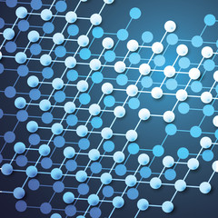 Poster - Abstract Background - Network Design for Your Business