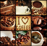 coffee concept collage