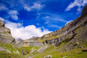 Wall Mural - Monte Perdido Valle de Ordesa in Soaso circus Pyrenees Huesca