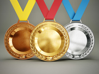 Wall Mural - medals