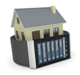 Wall Mural - home automation