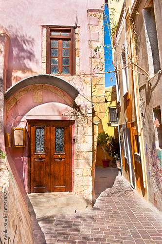 Naklejka na szybę The medieval lane