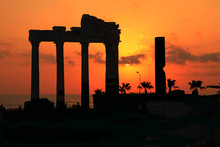 Temple Of Apollo At Side, Turkey
