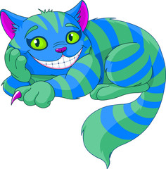 Wall Mural - Cheshire Cat