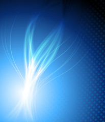 Poster - Blue fantasy background