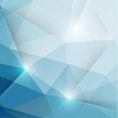 Wall Mural - abstract geometric triangles background
