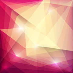 Wall Mural - abstract geometric triangles background