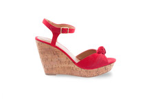 Red Women Shoe