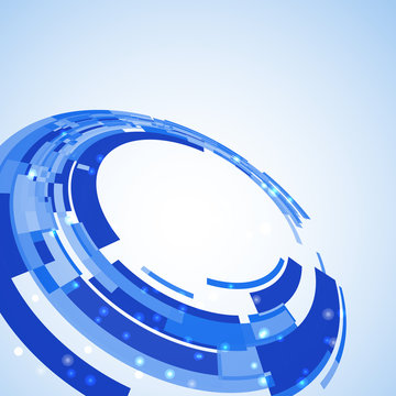Abstract illustration with space for your business message