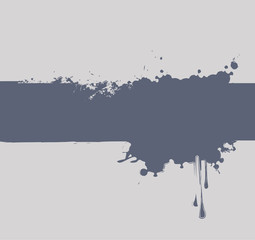 Poster - abstract background with spray and drops