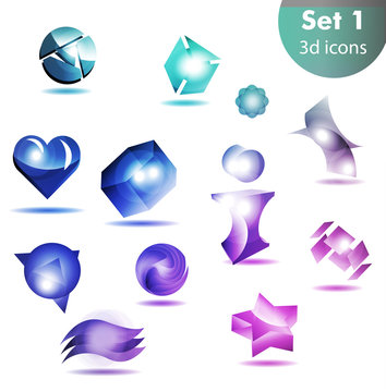 Set of web icons
