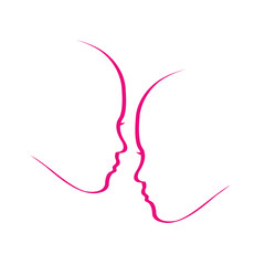 Woman Whispering Into Another Woman's Ears