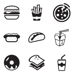 Fast Food Icons