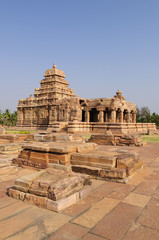 Indian ancient architeckture in Pattadakal