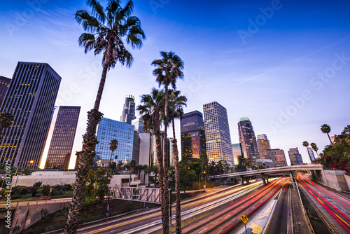 Plakat Śródmieście Los Angeles