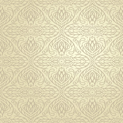 Poster - Seamless Abstract Hand Drawn Vector Pattern