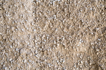 Wall Mural - Gravel, pebbles and sand closeup