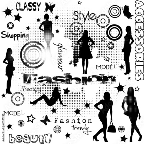 moda-reklama-z-sylwetkami-kobiet