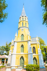 Poster - Wat Niwet Thammaprawat Temple Church in ayutthaya Thailand