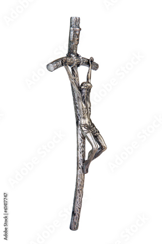 Fotografie, Obraz The Bent Cross Crucifix, that was using Pope John Paul II