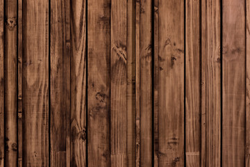 Wall Mural - Grunge old wood panels for background