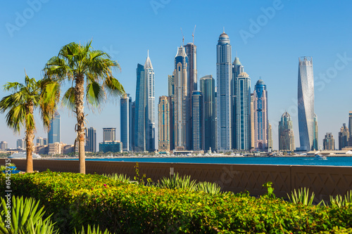 Naklejka na kafelki Dubai Marina. UAE