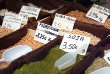  Beans And Soybeans In Shop Counter