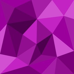 Fototapete - Pastel violet triangle vector background seamless pattern
