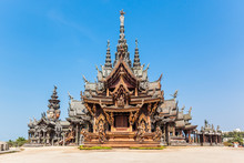 Sanctuary Of Truth In Pattaya, Thailand