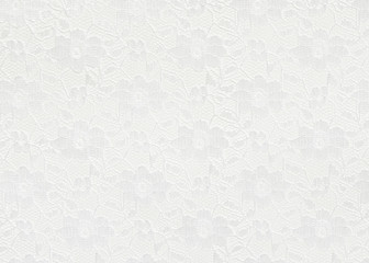 Wall Mural - White lace background