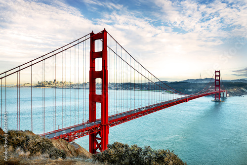 Fototapeta na wymiar Golden Gate Bridge, San Francisco