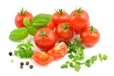 Fototapeta Kuchnia - cherry tomatoes