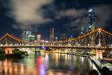 Fototapeta Miasta - Brisbane at Night