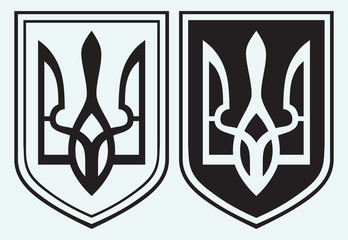 Sticker - Coat of Arms of Ukraine