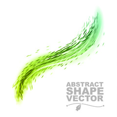 Wall Mural - Green Abstract