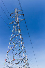 High-voltage tower