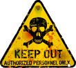 © Thomas Bethge - Keep out sign, warning / prohibition sign, vector