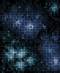 Aufkleber - Abstract mosaic background pattern of circles