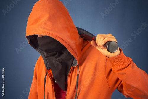 Photo  Angry hooligan