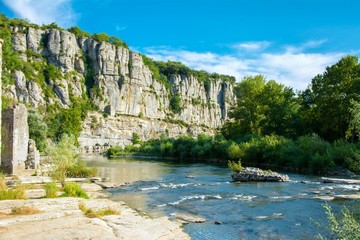 Fototapete - Gorges de l'Ardèche en France