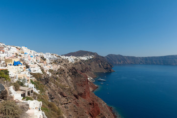 Poster - Caldera of Santorini Greece