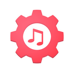 Sticker - Gear icon