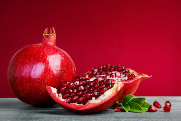 Wall Mural - pomegranate fruit