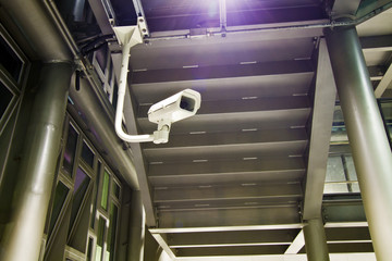 single security camera