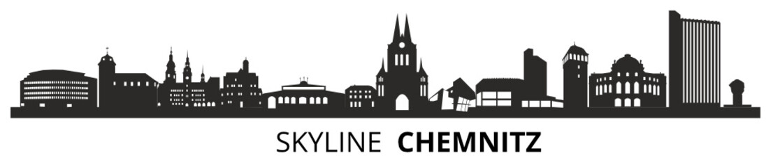 Wall Mural - Skyline Chemnitz