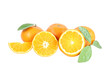 © meepoohyaphoto - Mandarin oranges isolated.