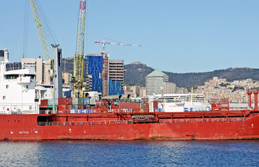 Wall Mural - cargo ship