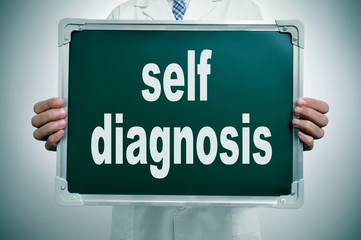 Wall Mural - self diagnosis